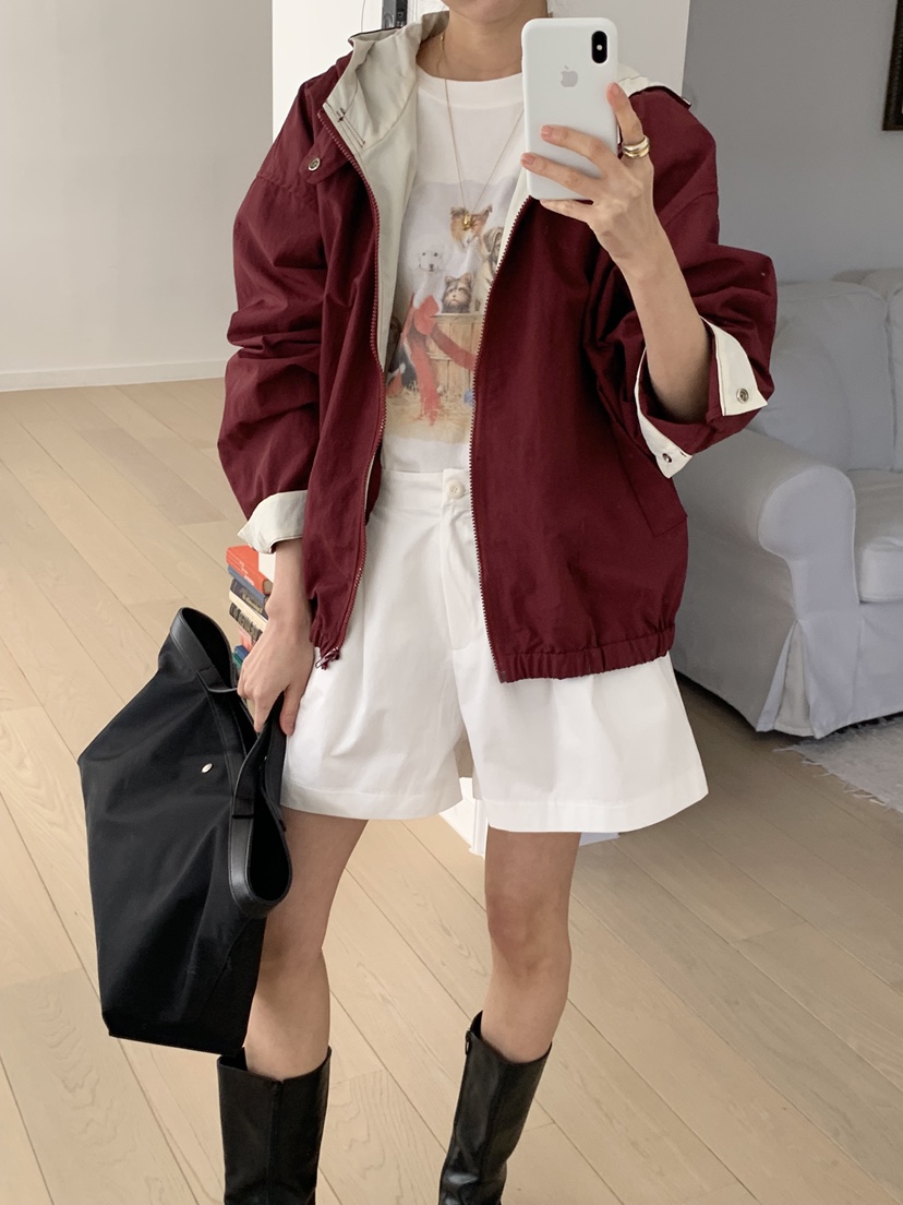 WOOD韓國直郵女士新款熱賣推薦職業人氣真品時尚26春夏夾克WOOD夾克