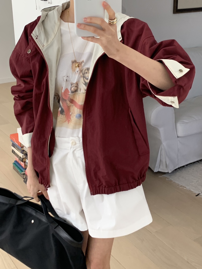 WOOD韓國直郵女士新款熱賣推薦職業人氣真品時尚26春夏夾克WOOD夾克