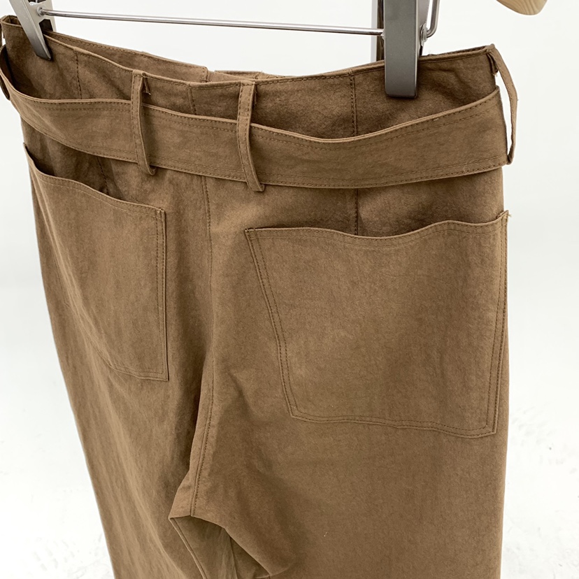 THE ABLE東大門實拍女裝新品人氣休閑真品熱賣休閑褲含腰帶THE ABLE/TA休閑褲