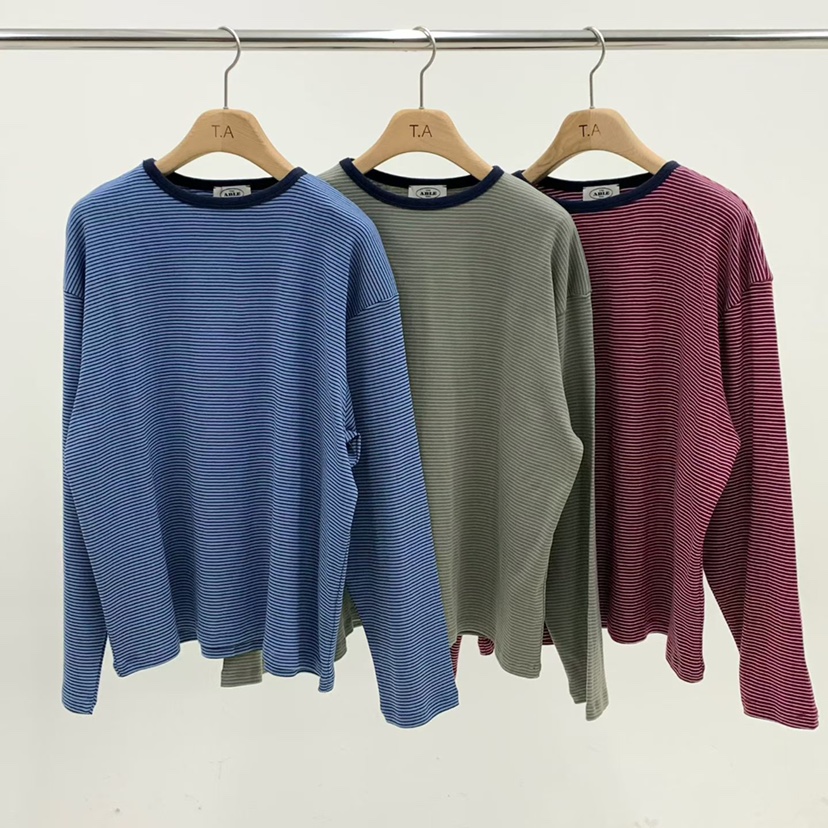 THE ABLE韓國直郵女裝新品職業休閑時尚人氣26春夏長袖T恤THE ABLE/TA長袖T恤