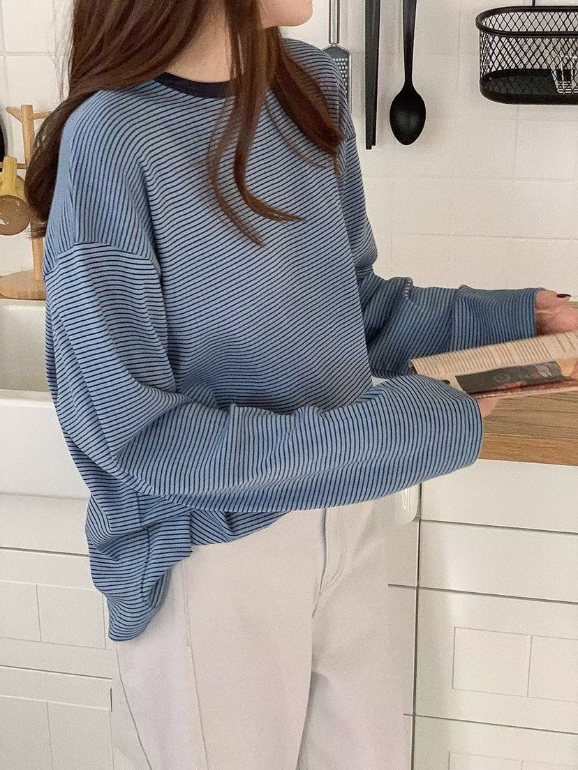 THE ABLE韓國直郵女裝新品職業休閑時尚人氣26春夏長袖T恤THE ABLE/TA長袖T恤