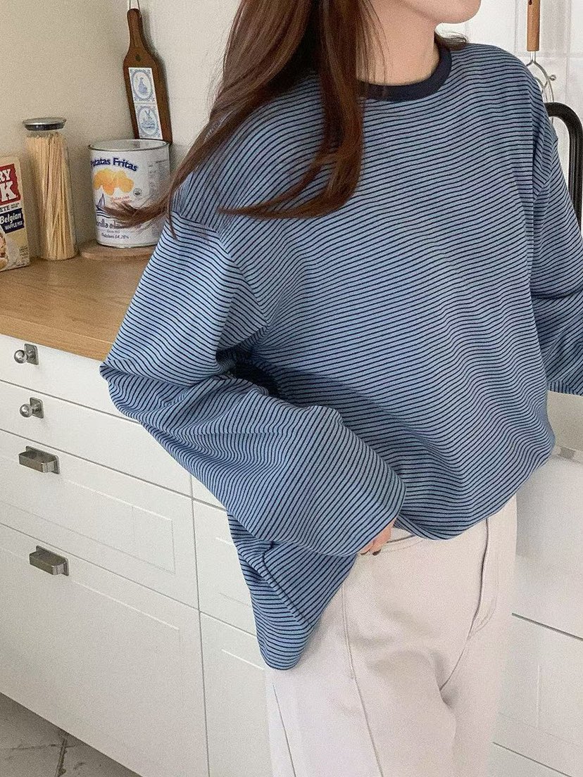 THE ABLE韓國直郵女裝新品職業休閑時尚人氣26春夏長袖T恤THE ABLE/TA長袖T恤