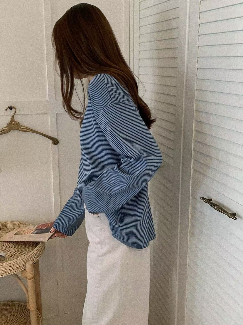 THE ABLE韓國直郵女裝新品職業休閑時尚人氣26春夏長袖T恤THE ABLE/TA長袖T恤