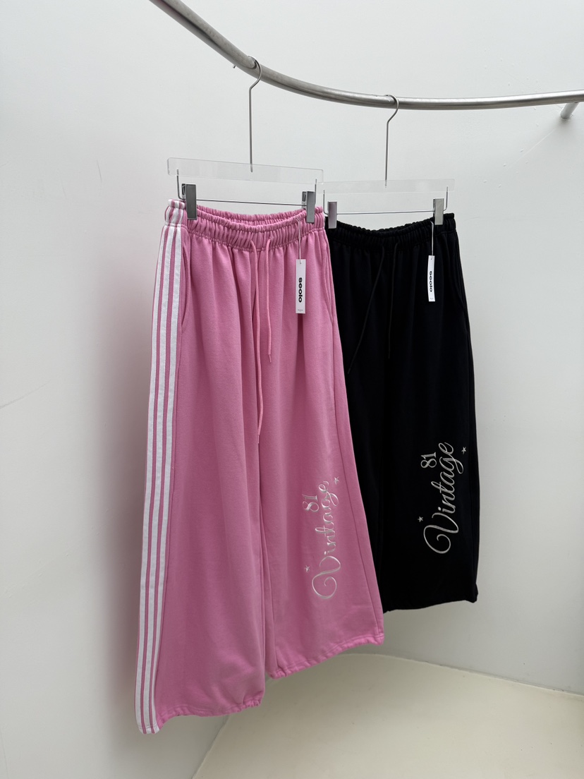 SEOLO東大門直郵女裝新品熱賣真品職業休閑時尚休閑褲刺繡Seolo seoul休閑褲