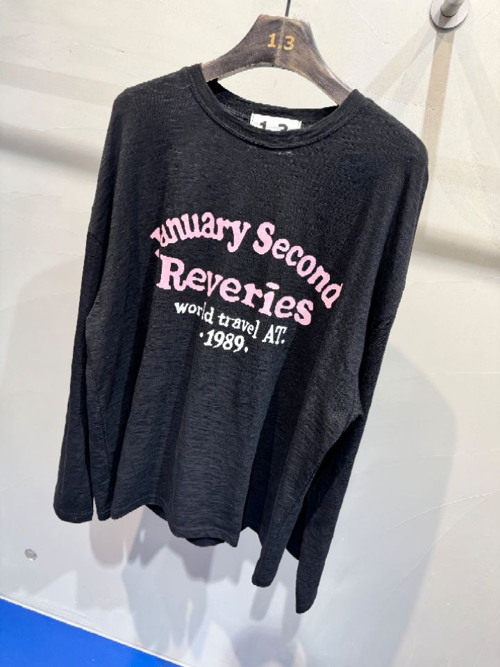 1.3東大門實拍女裝新款職業人氣推薦26春夏休閑熱賣長袖T恤1.3長袖T恤