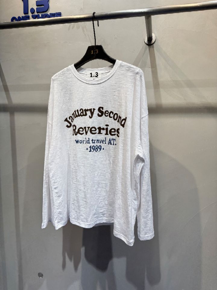 1.3東大門實拍女裝新款職業人氣推薦26春夏休閑熱賣長袖T恤1.3長袖T恤
