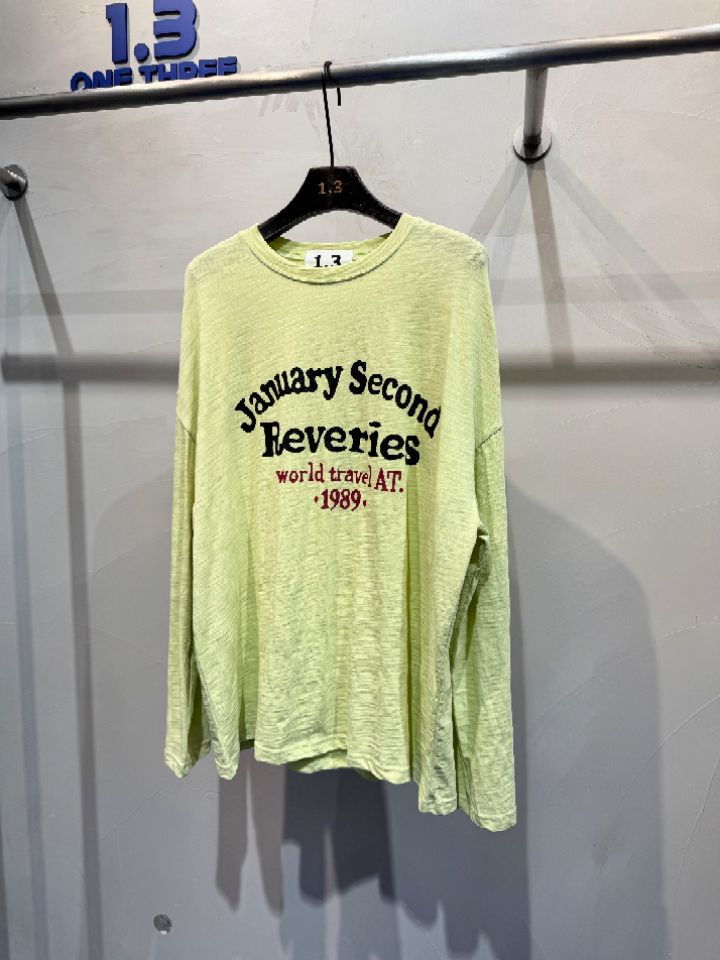 1.3東大門實拍女裝新款職業人氣推薦26春夏休閑熱賣長袖T恤1.3長袖T恤