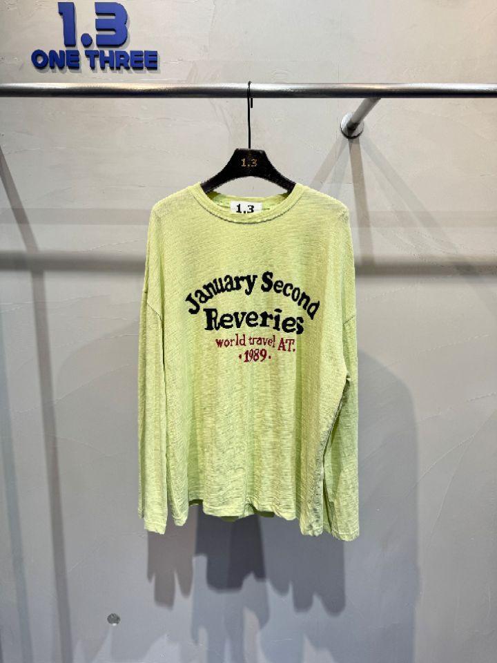 1.3東大門實拍女裝新款職業人氣推薦26春夏休閑熱賣長袖T恤1.3長袖T恤圖色1