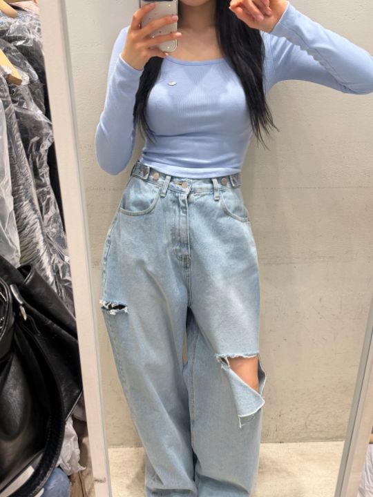 mars韓國代購女士新品休閑熱賣真品時尚推薦26春夏長袖T恤mars長袖T恤