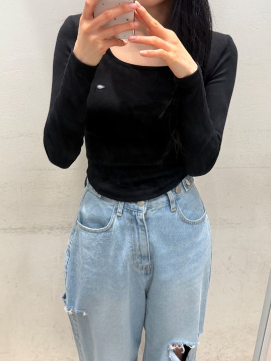 mars韓國代購女士新品休閑熱賣真品時尚推薦26春夏長袖T恤mars長袖T恤