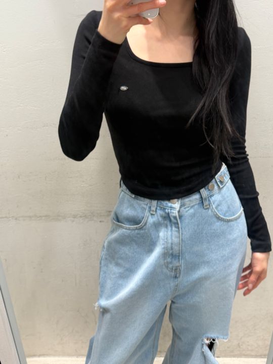 mars韓國代購女士新品休閑熱賣真品時尚推薦26春夏長袖T恤mars長袖T恤圖色4