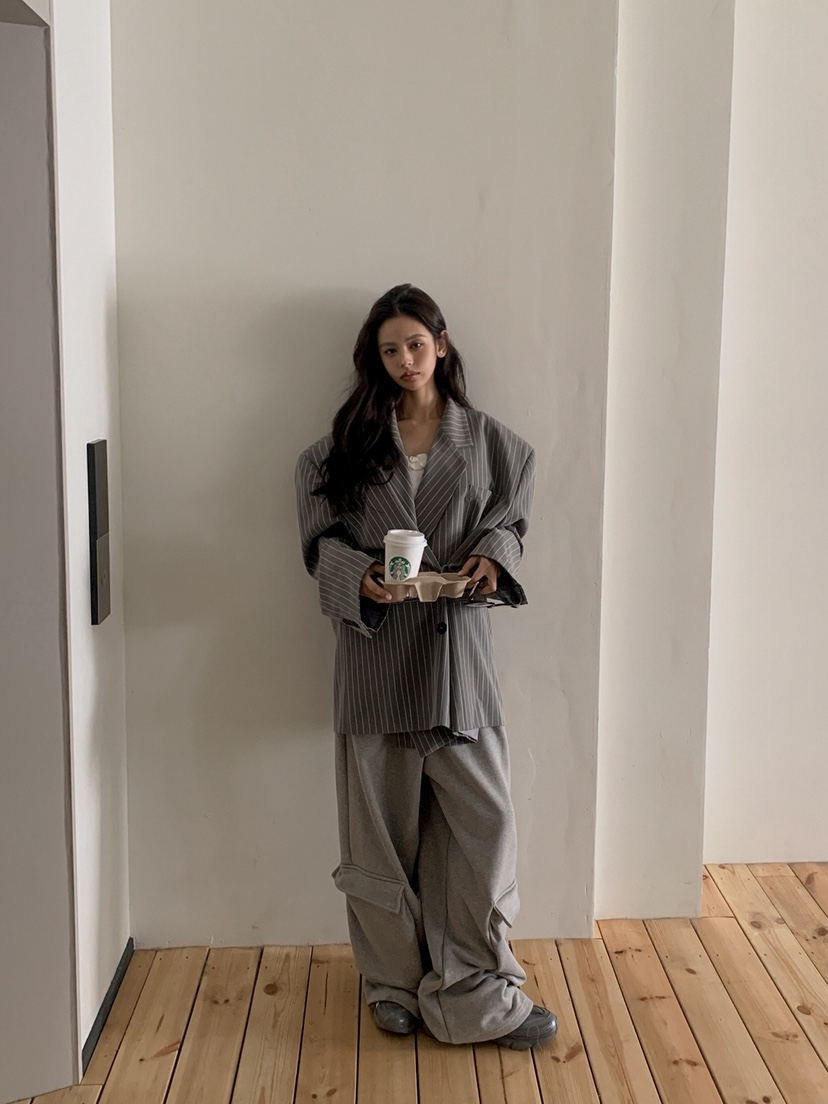 OURWAVE/OUR ROOM東大門直郵女士新款26春夏時尚夾克寬松Our Wave/Our Room夾克