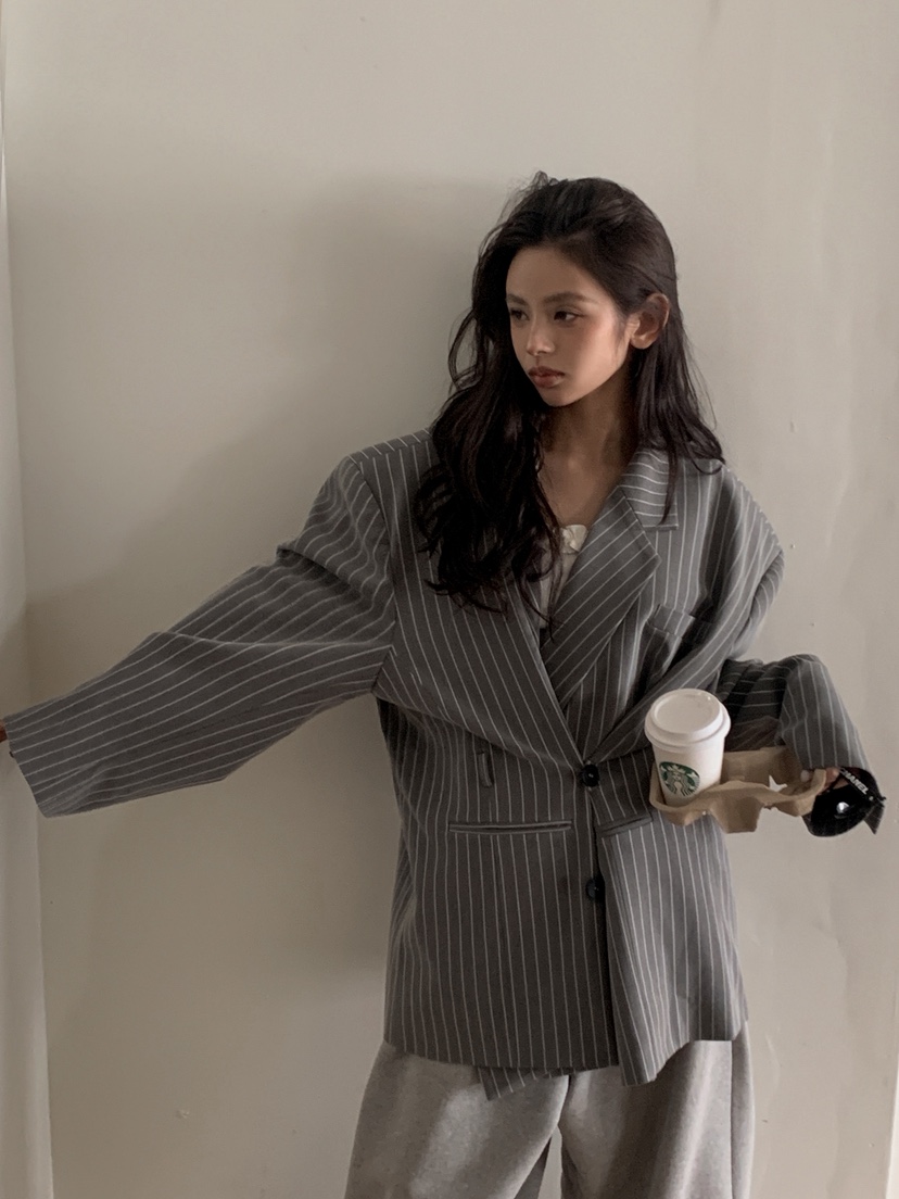 OURWAVE/OUR ROOM東大門直郵女士新款26春夏時尚夾克寬松Our Wave/Our Room夾克