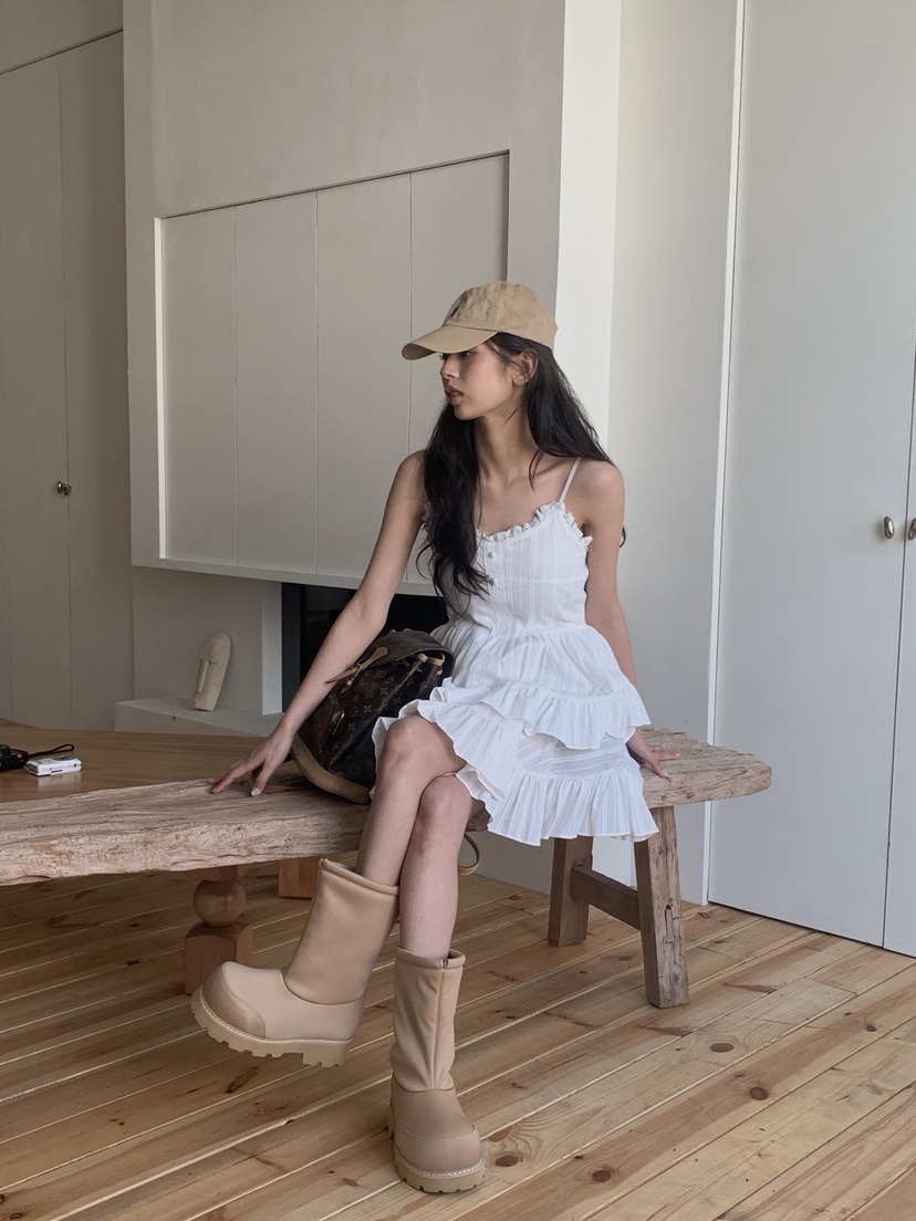 OURWAVE/OUR ROOM東大門實拍女裝新品熱賣26春夏連衣裙Our Wave/Our Room連衣裙