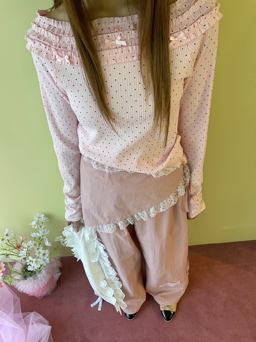 BOUTIQUE-L東大門代購女裝新款熱賣人氣26春夏休閑休閑褲BOUTIQUE-L休閑褲