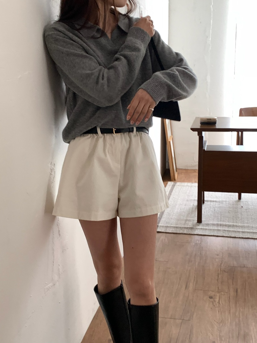 BLEECKER東大門直郵女士新品職業時尚真品熱賣短褲荷葉邊BLEECKER短褲