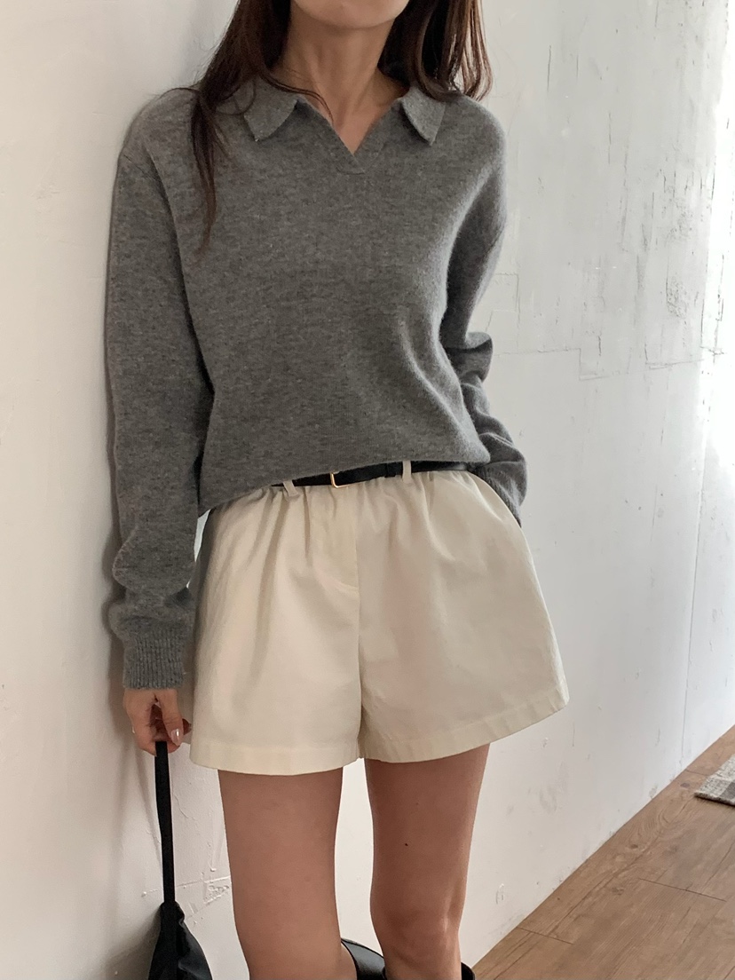 BLEECKER東大門直郵女士新品職業時尚真品熱賣短褲荷葉邊BLEECKER短褲