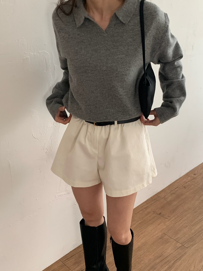 BLEECKER東大門直郵女士新品職業時尚真品熱賣短褲荷葉邊BLEECKER短褲