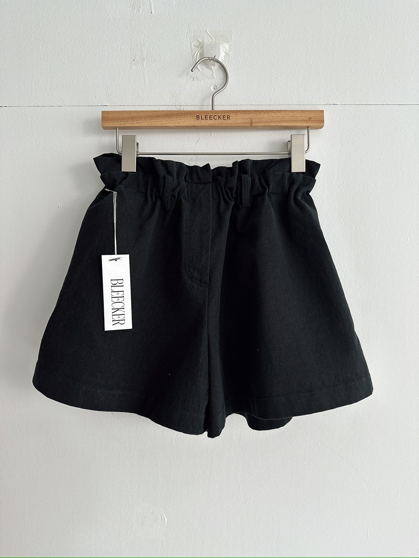BLEECKER東大門直郵女士新品職業時尚真品熱賣短褲荷葉邊BLEECKER短褲圖色2