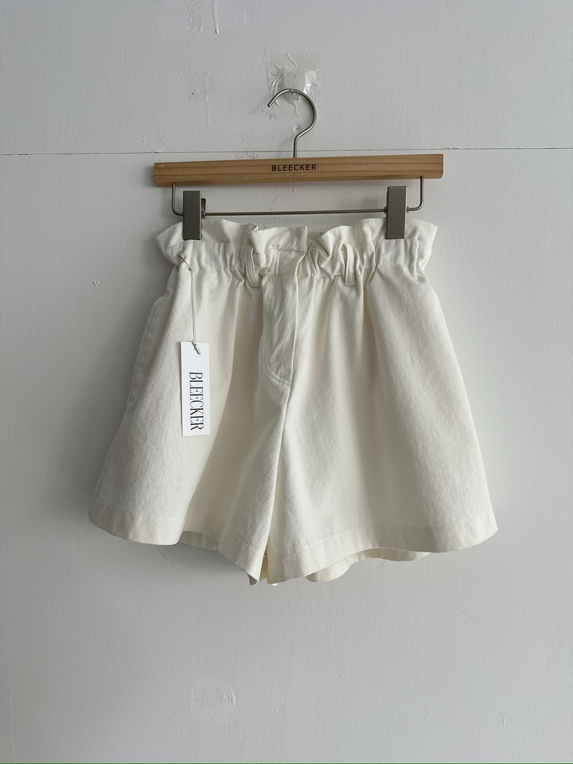 BLEECKER東大門直郵女士新品職業時尚真品熱賣短褲荷葉邊BLEECKER短褲圖色3