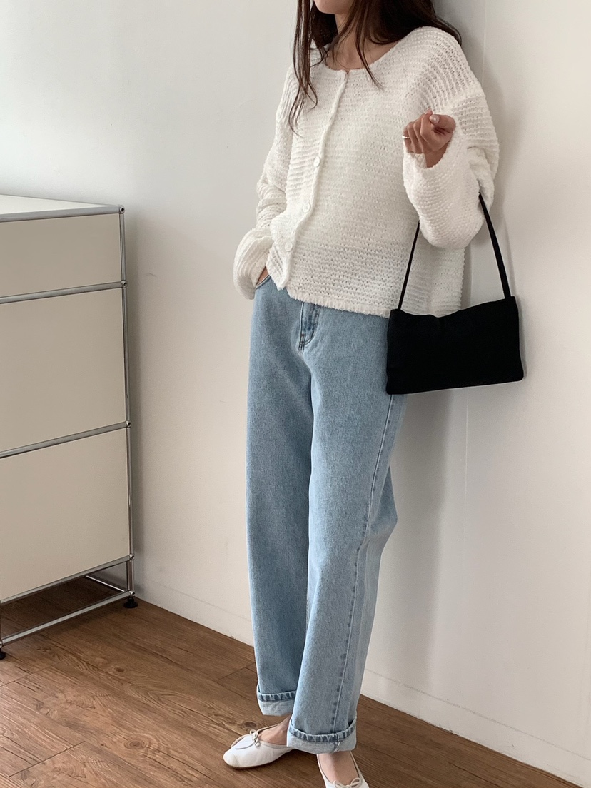 BLEECKER韓國代購女裝新款時尚人氣26春夏職業休閑針織衫BLEECKER針織衫