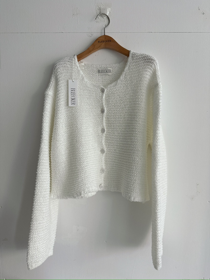 BLEECKER韓國代購女裝新款時尚人氣26春夏職業休閑針織衫BLEECKER針織衫圖色1