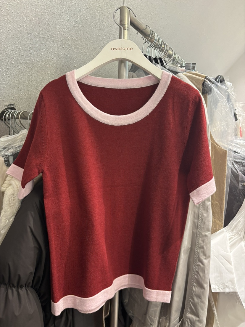 AWESOME-L東大門實拍女士新品推薦職業人氣時尚針織衫羊毛AWESOME-L針織衫圖色2