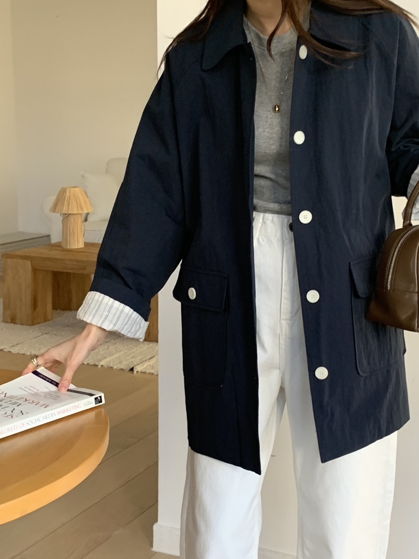 WOOD韓國直郵女裝新款推薦職業26春夏熱賣時尚休閑真品夾克WOOD夾克