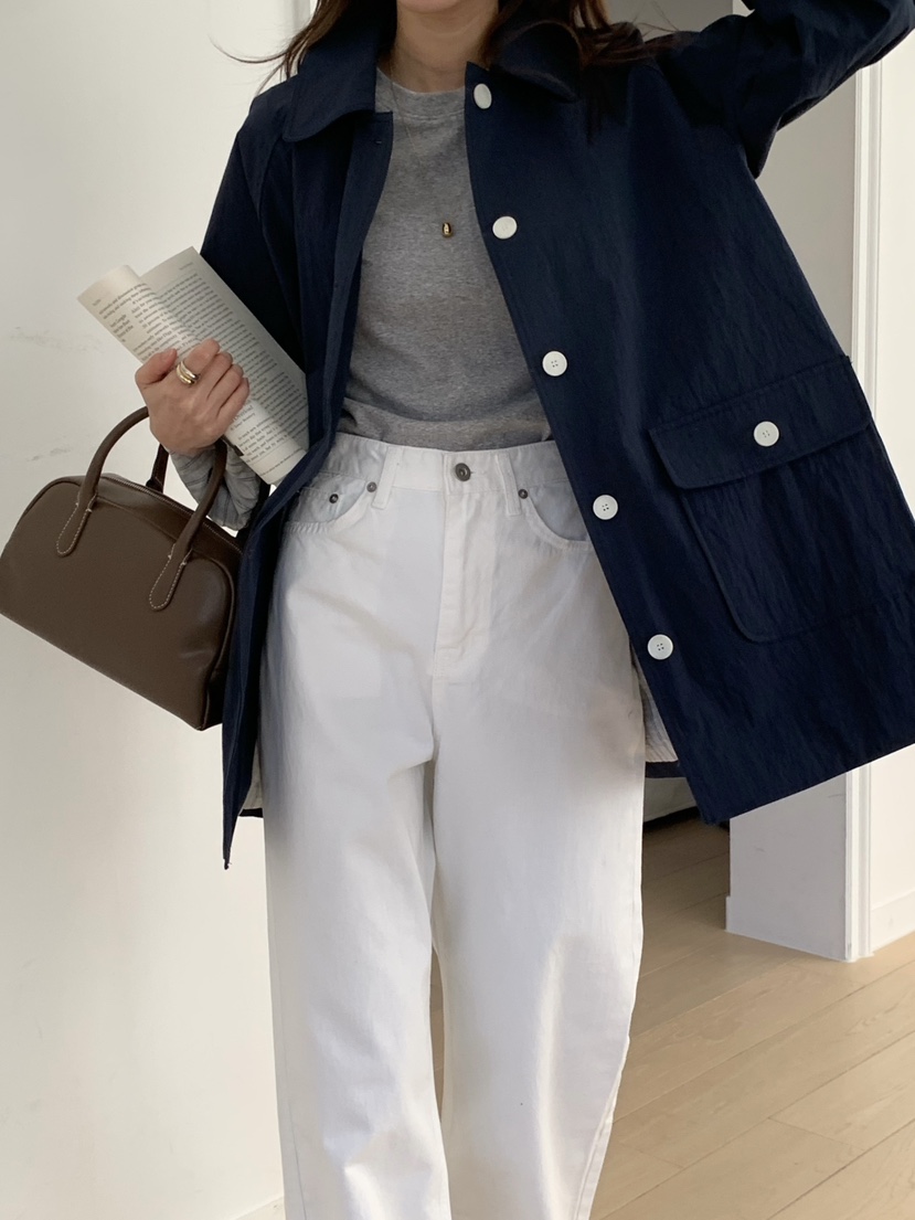 WOOD韓國直郵女裝新款推薦職業26春夏熱賣時尚休閑真品夾克WOOD夾克