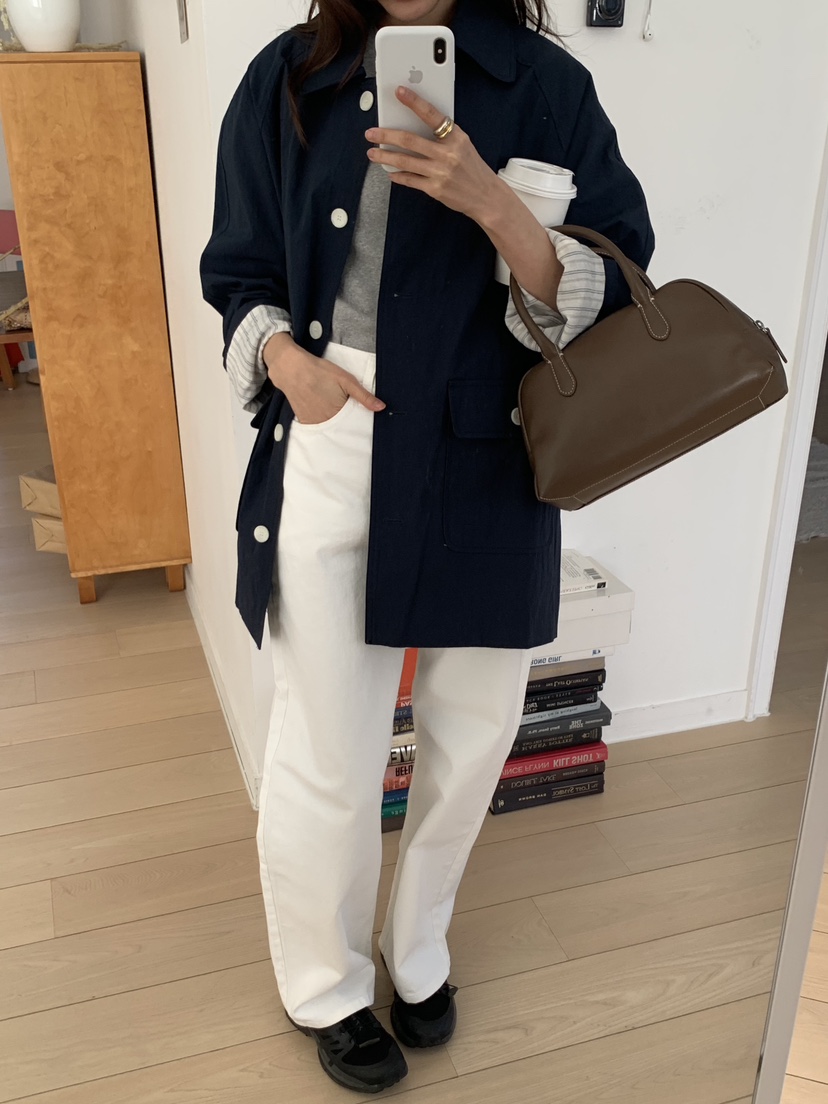 WOOD韓國直郵女裝新款推薦職業26春夏熱賣時尚休閑真品夾克WOOD夾克