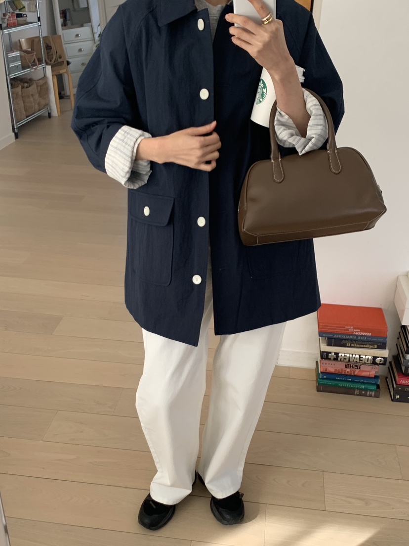 WOOD韓國直郵女裝新款推薦職業26春夏熱賣時尚休閑真品夾克WOOD夾克