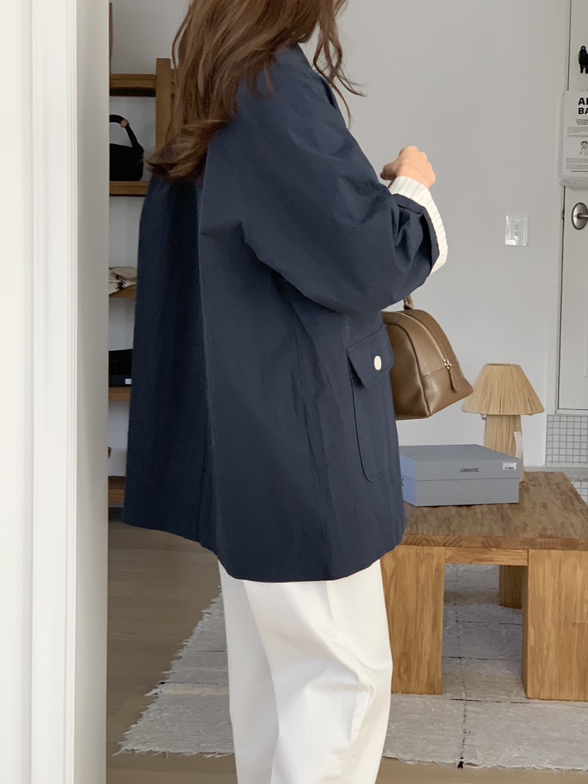 WOOD韓國直郵女裝新款推薦職業26春夏熱賣時尚休閑真品夾克WOOD夾克