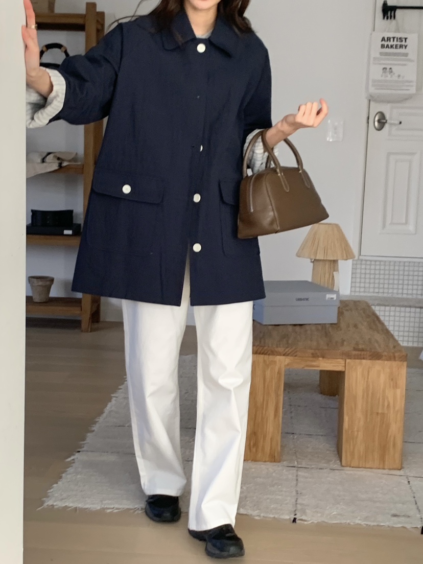 WOOD韓國直郵女裝新款推薦職業26春夏熱賣時尚休閑真品夾克WOOD夾克