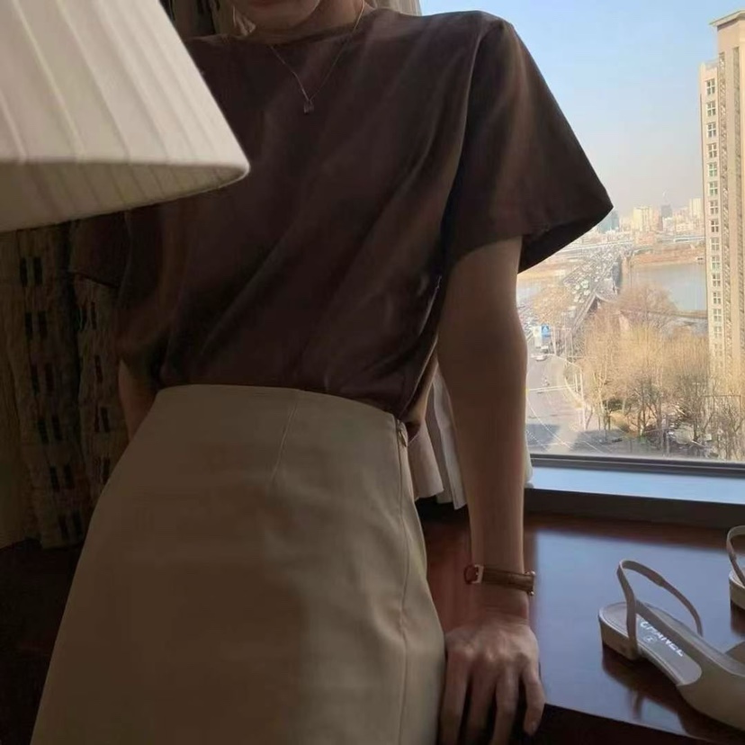 THE ABLE韓國直郵女裝新款職業真品推薦人氣休閑時尚T恤THE ABLE/TAT恤