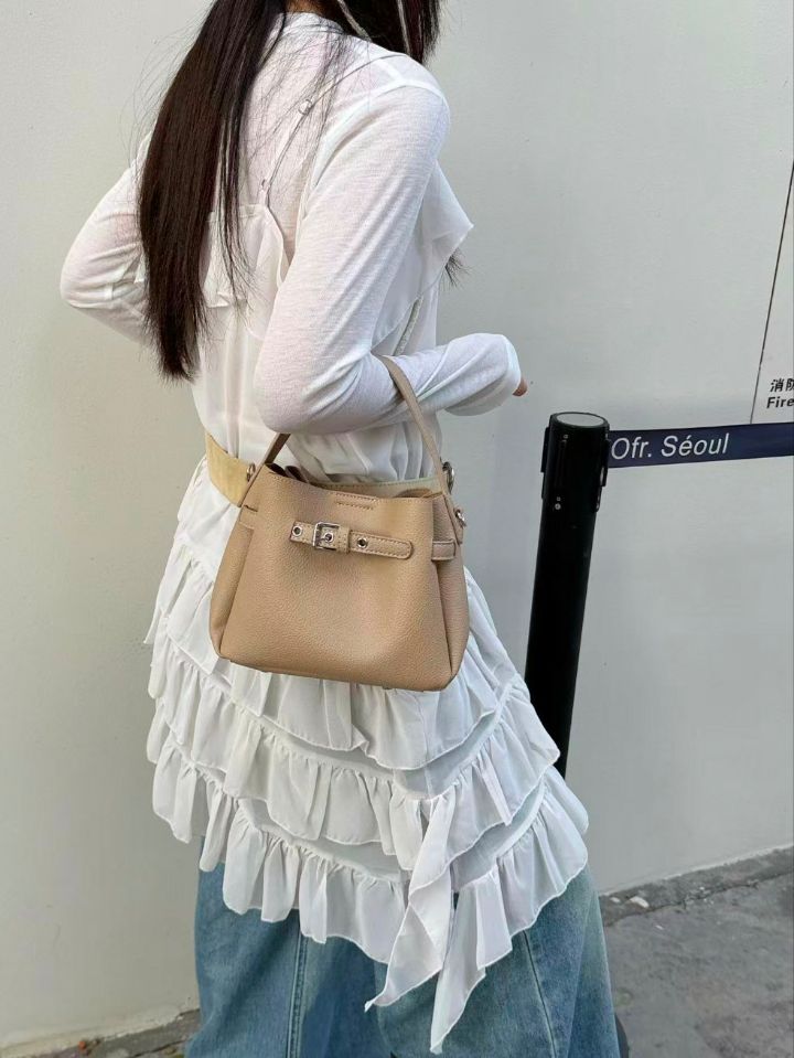 TROUVAILLE韓國代購女裝新款職業26春夏休閑手拿包腋下包TROUVAILLE手拿包/腋下包