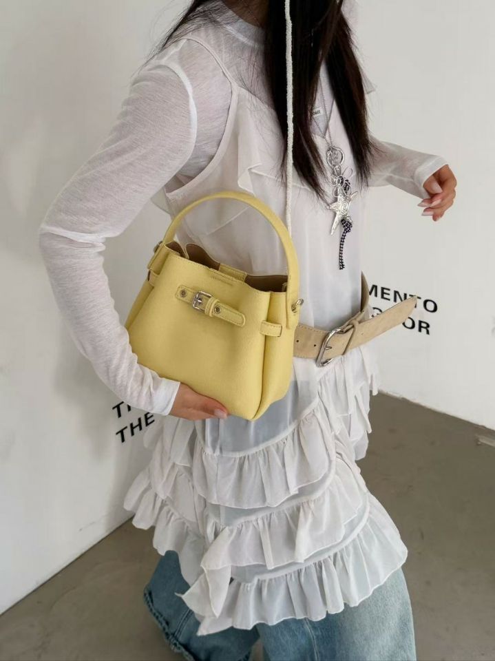 TROUVAILLE韓國代購女裝新款職業26春夏休閑手拿包腋下包TROUVAILLE手拿包/腋下包