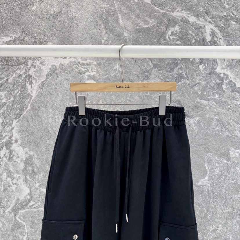 ROOKIE BUD東大門代購女士新品推薦真品時尚休閑褲口袋抓絨ROOKIE BUD-L休閑褲