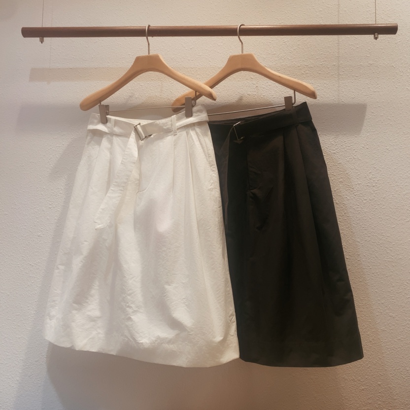 DARLUZ_MI東大門代購女裝新品時尚真品半身裙中短裙腰帶褶裥DARLUZ_MI半身裙/中短裙