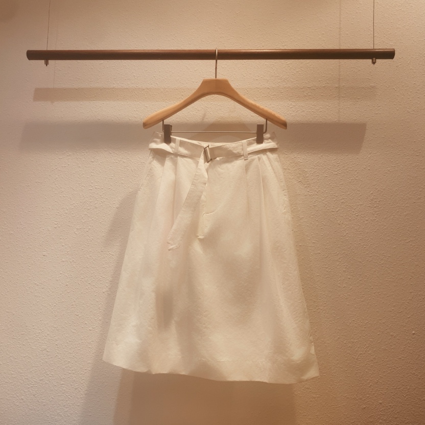 DARLUZ_MI東大門代購女裝新品時尚真品半身裙中短裙腰帶褶裥DARLUZ_MI半身裙/中短裙圖色1