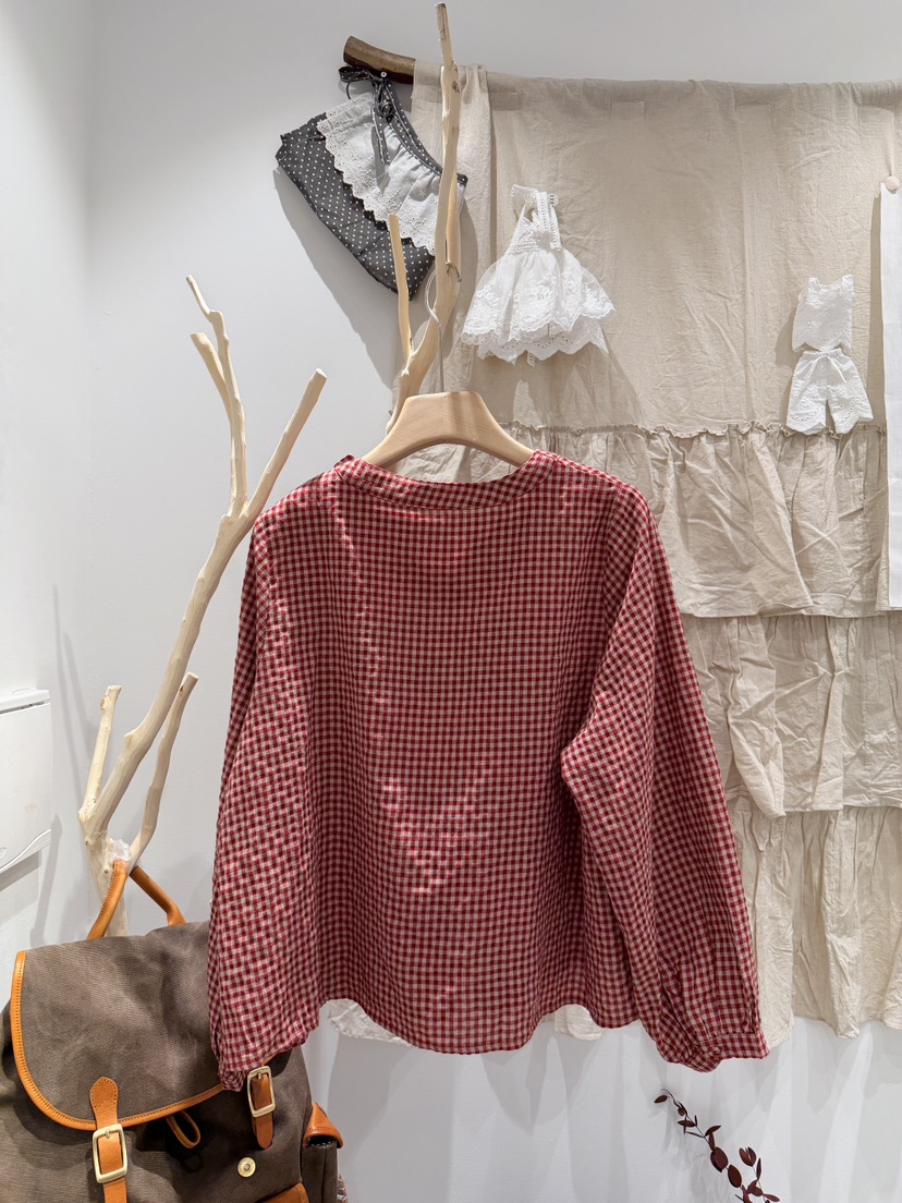 BLOOM東大門直郵女士新品休閑26春夏職業時尚熱賣襯衫蕾絲衫BLOOM-S襯衫/蕾絲衫