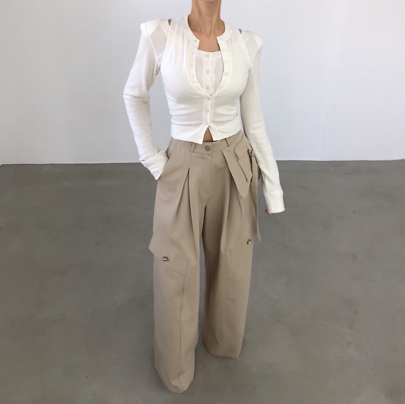 2TWO MOON東大門實拍女士新品人氣時尚真品推薦套裝套裝2TWO MOON套裝圖色3