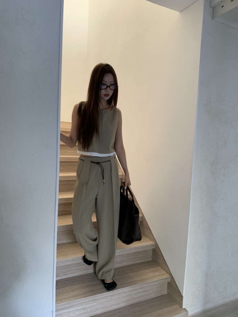 MURMUR東大門實拍女士新品真品人氣熱賣26春夏時尚休閑褲MURMUR休閑褲