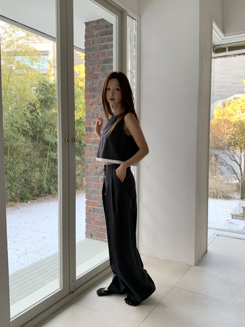 MURMUR東大門實拍女士新品真品人氣熱賣26春夏時尚休閑褲MURMUR休閑褲