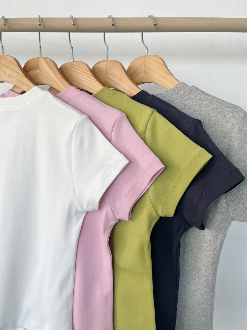 WOOD韓國直郵女裝新品職業休閑推薦26春夏真品人氣熱賣T恤WOODT恤