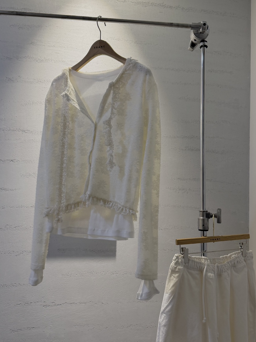 FRANC—L韓國代購女士新款職業熱賣26春夏針織衫不含內搭FRANC針織衫圖色2