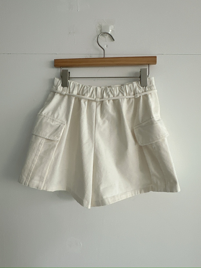 BLEECKER韓國代購女裝新款推薦26春夏休閑裙褲含腰繩工裝BLEECKER裙褲