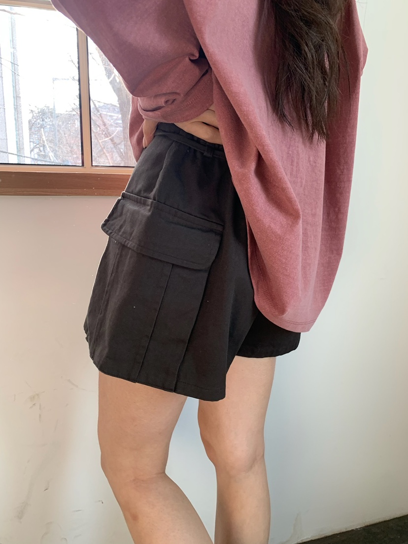 BLEECKER韓國代購女裝新款推薦26春夏休閑裙褲含腰繩工裝BLEECKER裙褲