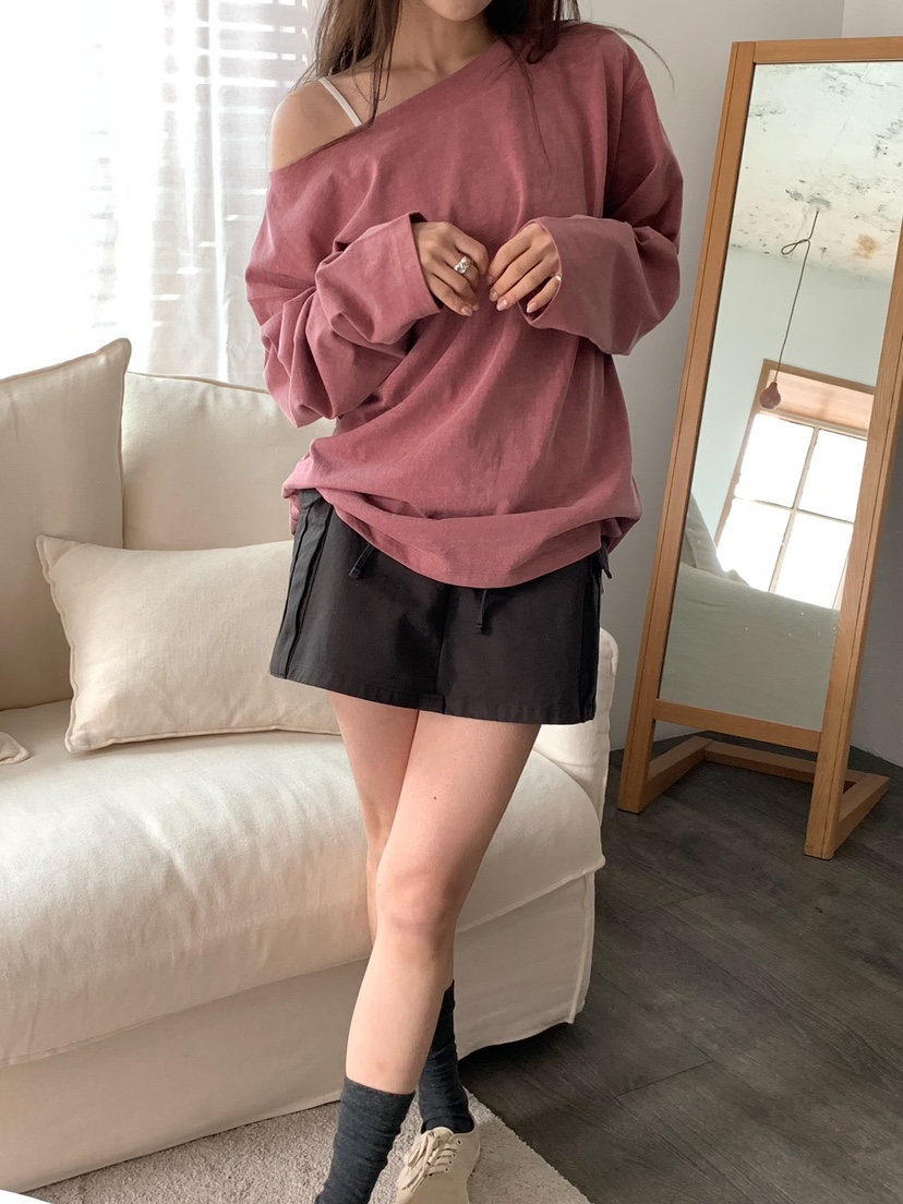 BLEECKER韓國代購女裝新款推薦26春夏休閑裙褲含腰繩工裝BLEECKER裙褲