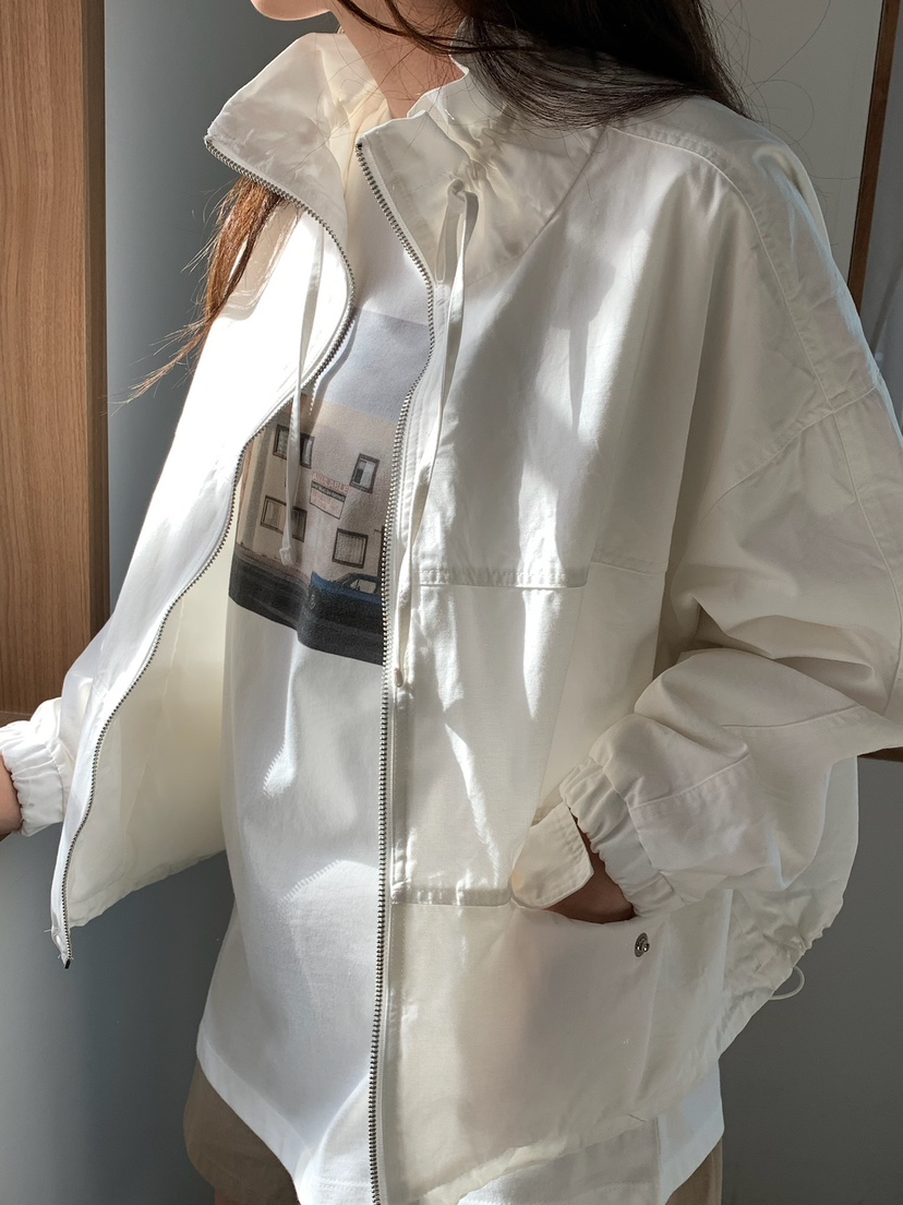 BLEECKER東大門直郵女裝新款熱賣推薦真品時尚夾克口袋高領BLEECKER夾克