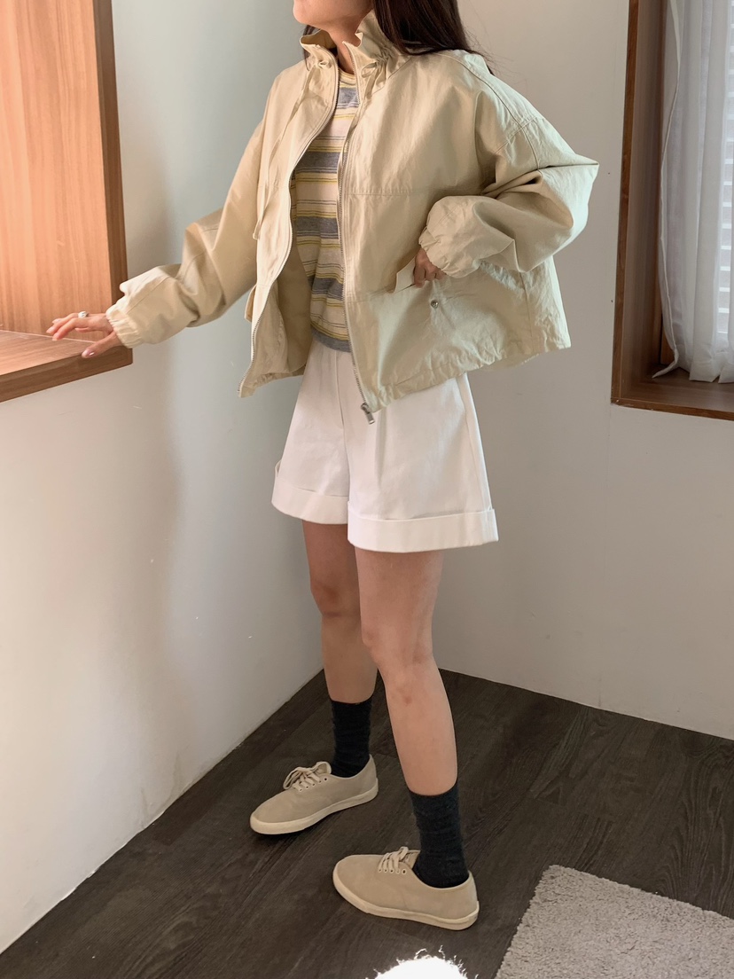 BLEECKER東大門直郵女裝新款熱賣推薦真品時尚夾克口袋高領BLEECKER夾克